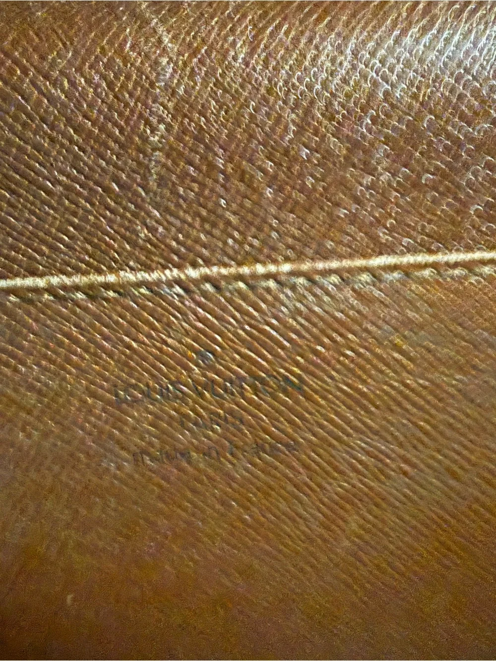 Louis Vuitton Monogram Canvas Briefcase in Brown and Gold Hardware